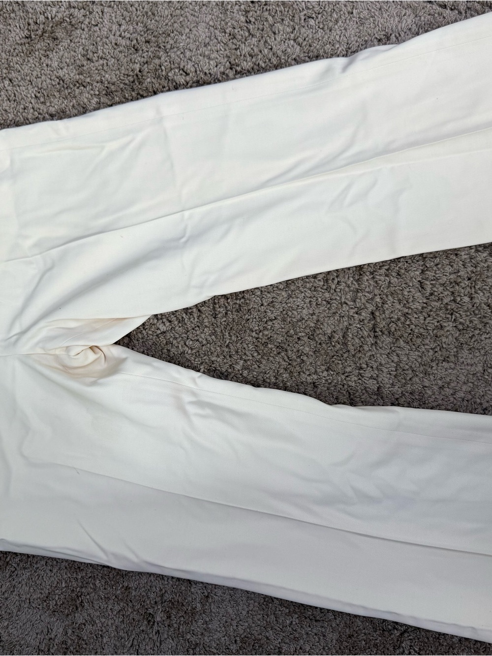 Lauren Ralph Lauren Ivory Wide-Leg Trousers. Size 14P - Picture 2 of 5